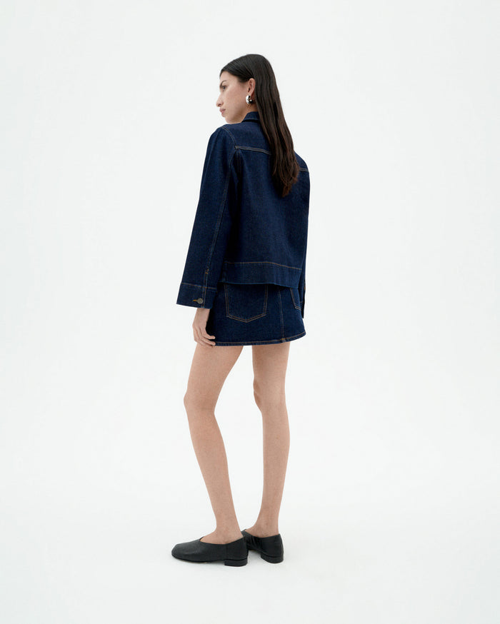 thinking mu Chaqueta denim medium wash Debbie Rebajas de fin de temporada