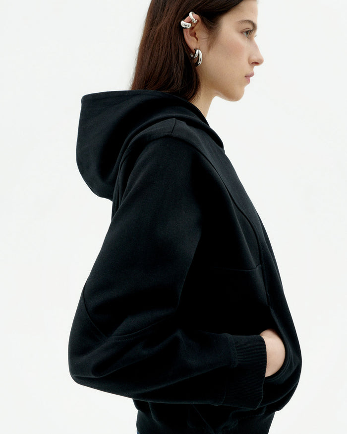 thinking mu Sudadera negra Yoon Devoluciones gratuitas