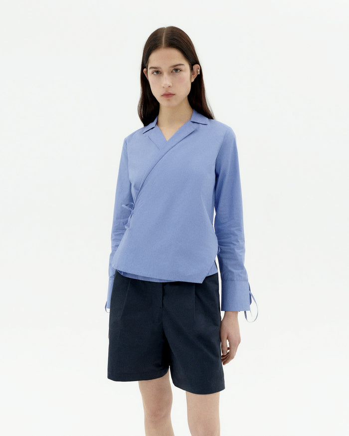 thinking mu Blusa azul Lenie