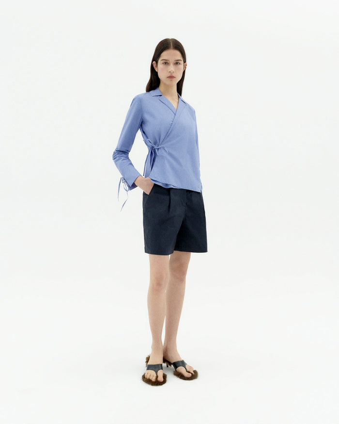 thinking mu Blusa azul Lenie Gran oferta