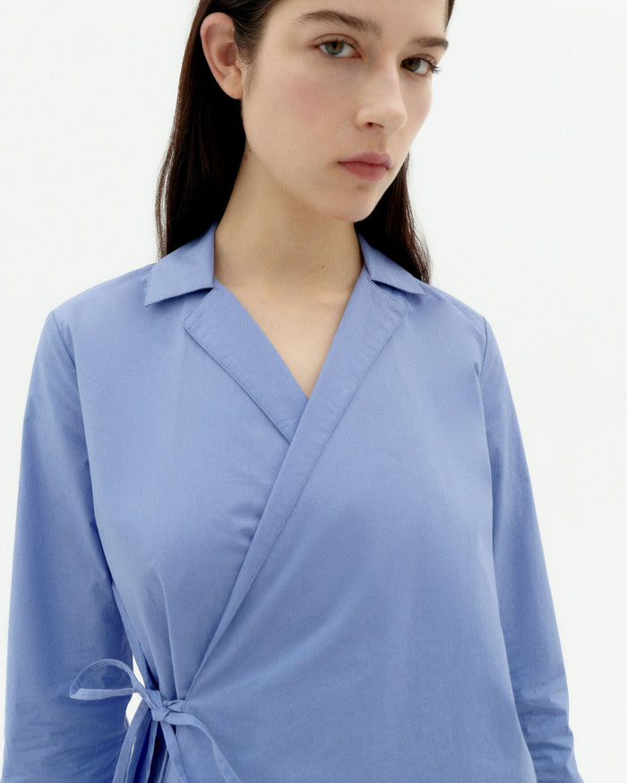 thinking mu Blusa azul Lenie Gran oferta