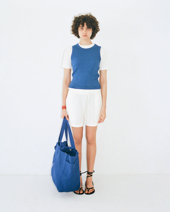 thinking mu Big tote bag azul Mon Rebajas baratas