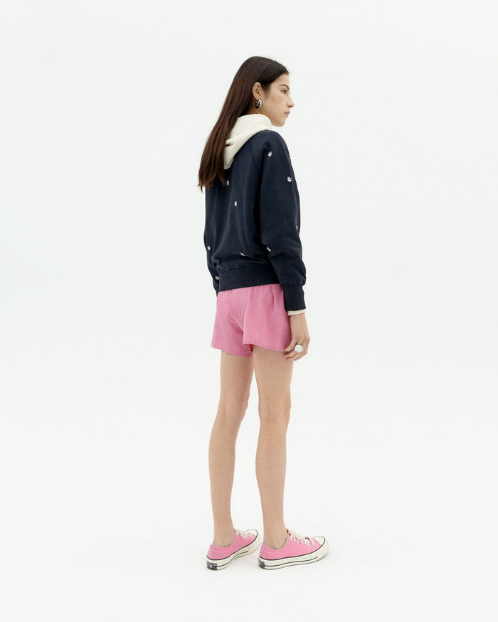 thinking mu Sudadera navy solsol Bonnie Descuento