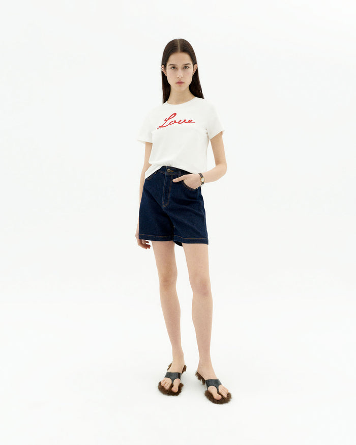 thinking mu Camiseta blanca love Ida Tienda