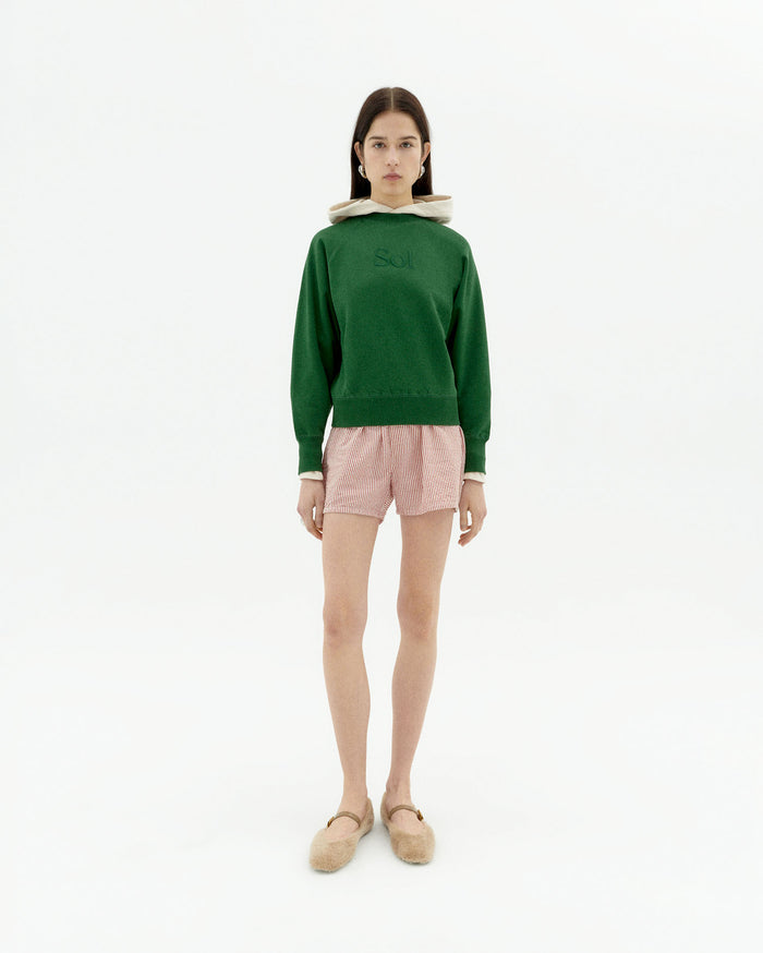 thinking mu Sudadera verde sol type Bonnie COMPRAR AHORA