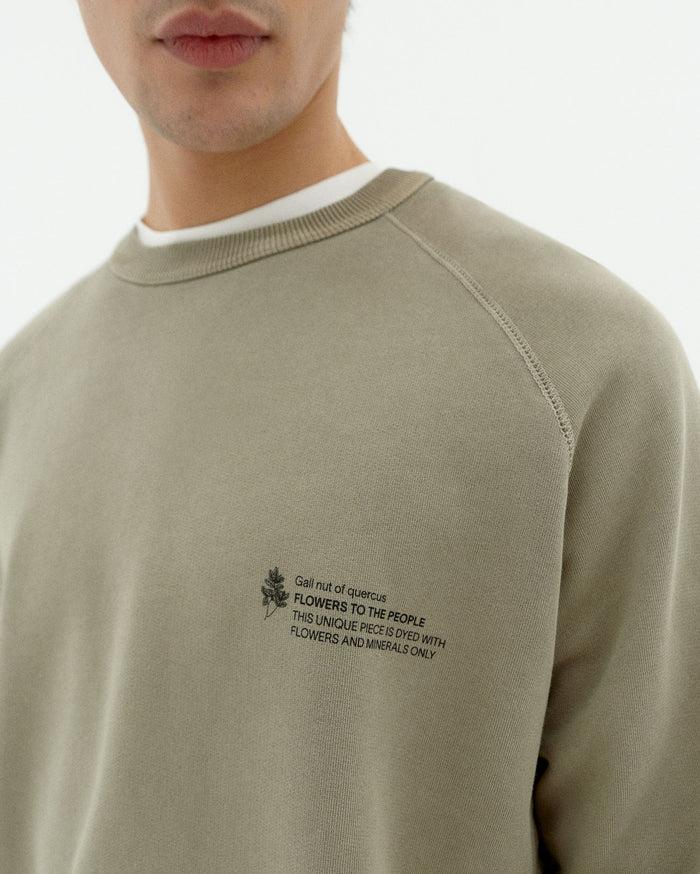 thinking mu Sudadera Nut tinte natural unisex Promoción trimestral