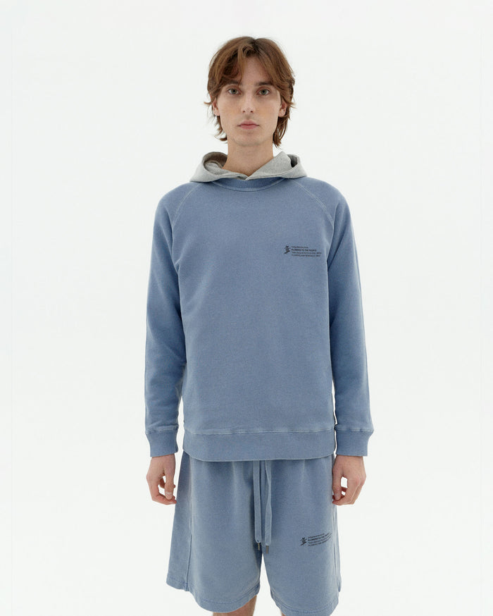thinking mu Sudadera indigo tinte natural unisex Solo queda un día