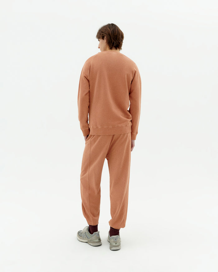 thinking mu Sudadera Achiote tinte natural unisex Superdescuento
