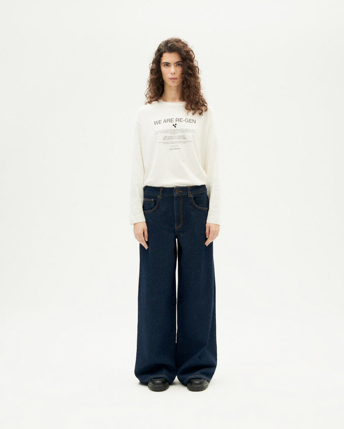 thinking mu Pantalón dark clean denim Hedda Tienda de fábrica