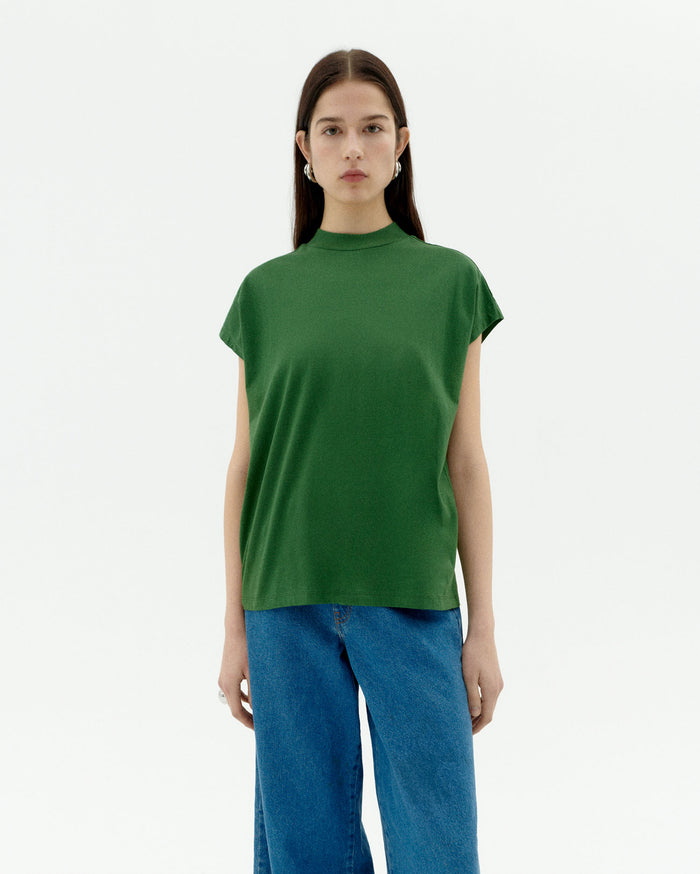 thinking mu Camiseta verde Volta