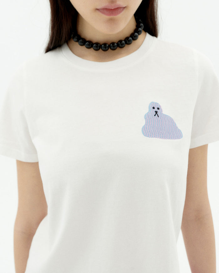 thinking mu Camiseta blanca bluedog Ida Oferta exclusiva