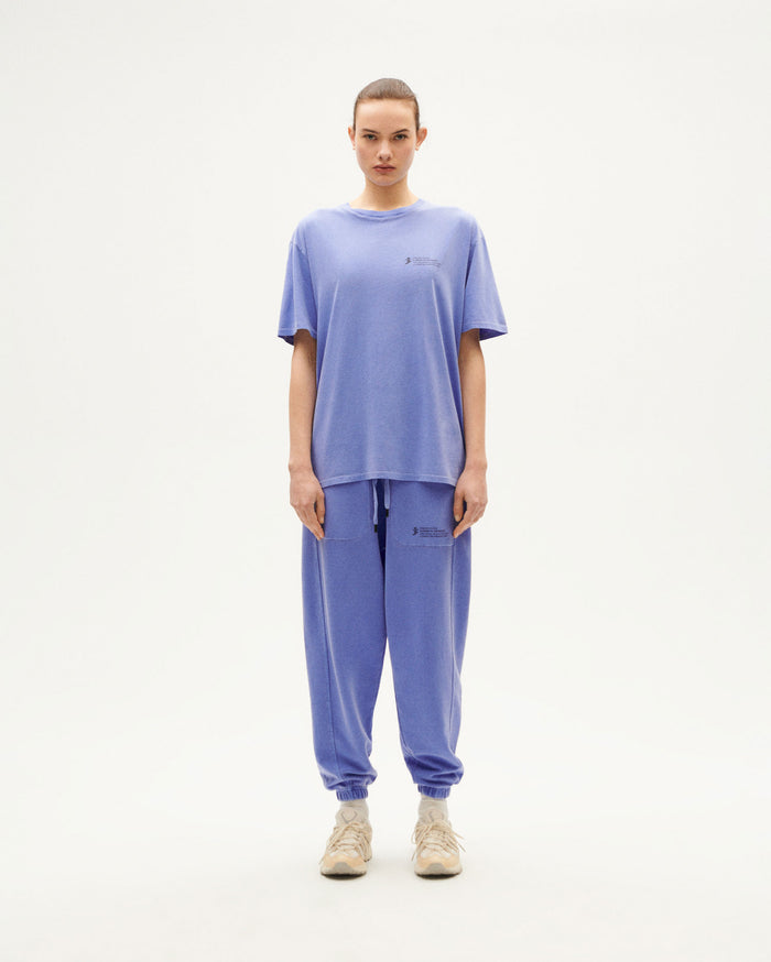 thinking mu Camiseta Violeta tinte natural unisex Ofertas de temporada