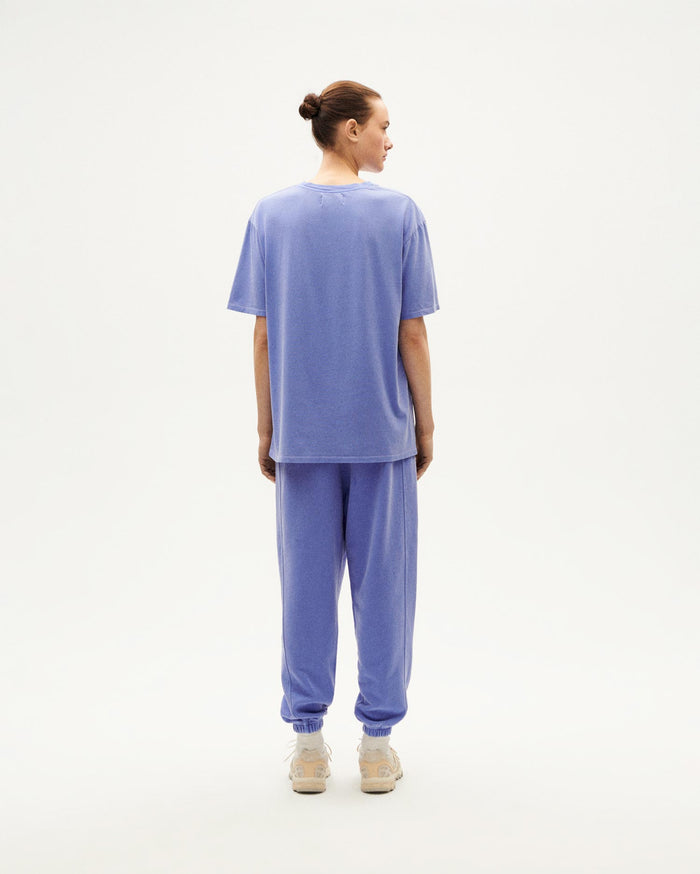 thinking mu Camiseta Violeta tinte natural unisex Ofertas de temporada