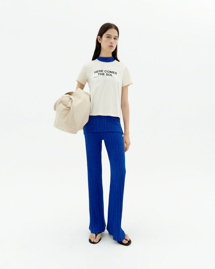 thinking mu Camiseta blanca classic sol Ida Ofertas especiales