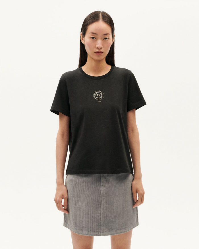thinking mu Camiseta negra soleil Ida