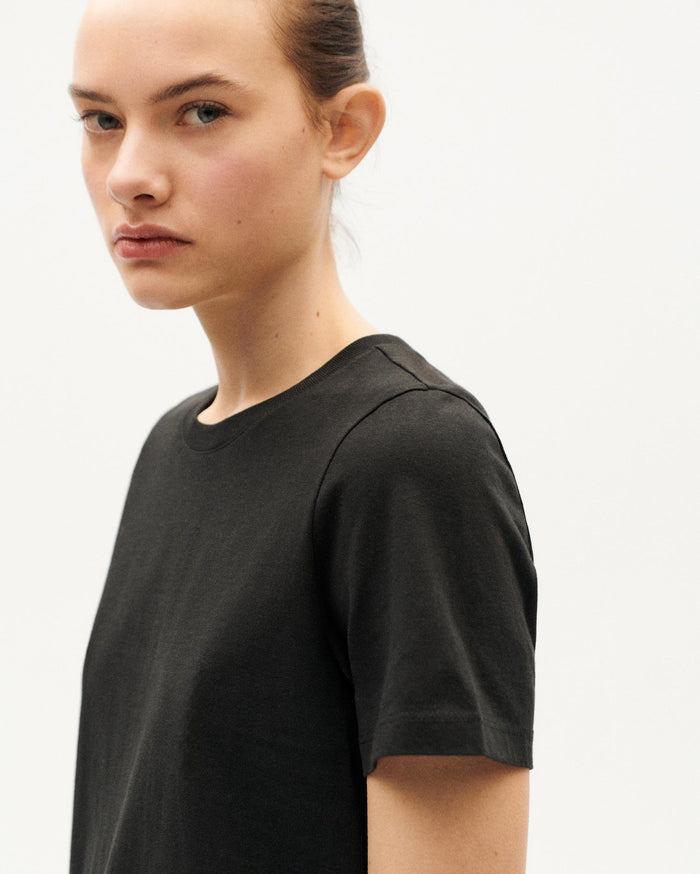 thinking mu Camiseta negra Ida Outlet