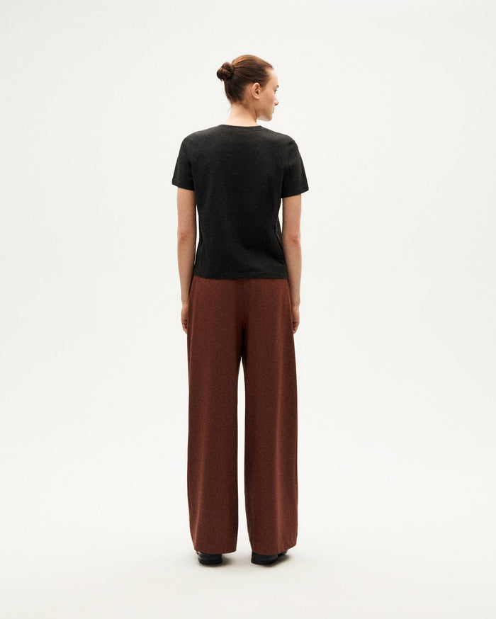 thinking mu Camiseta negra Ida Outlet