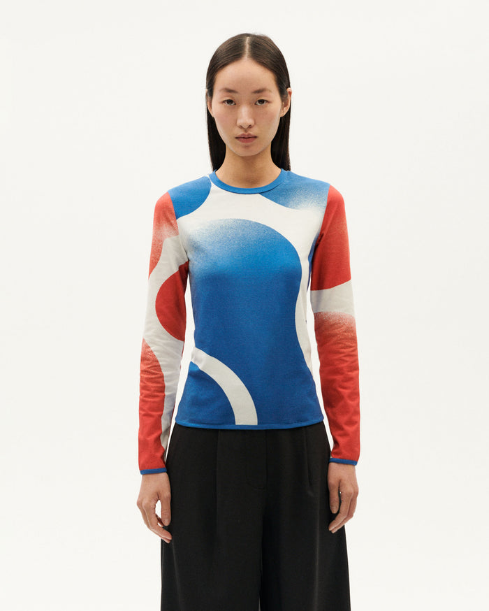 thinking mu Top multicolor spray Brisa