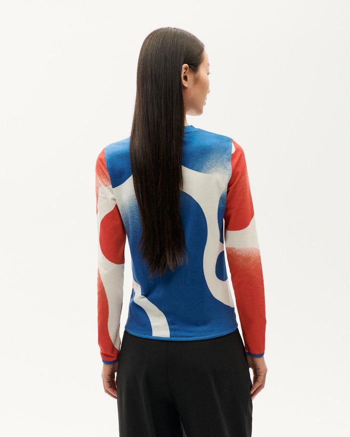 thinking mu Top multicolor spray Brisa Ofertas