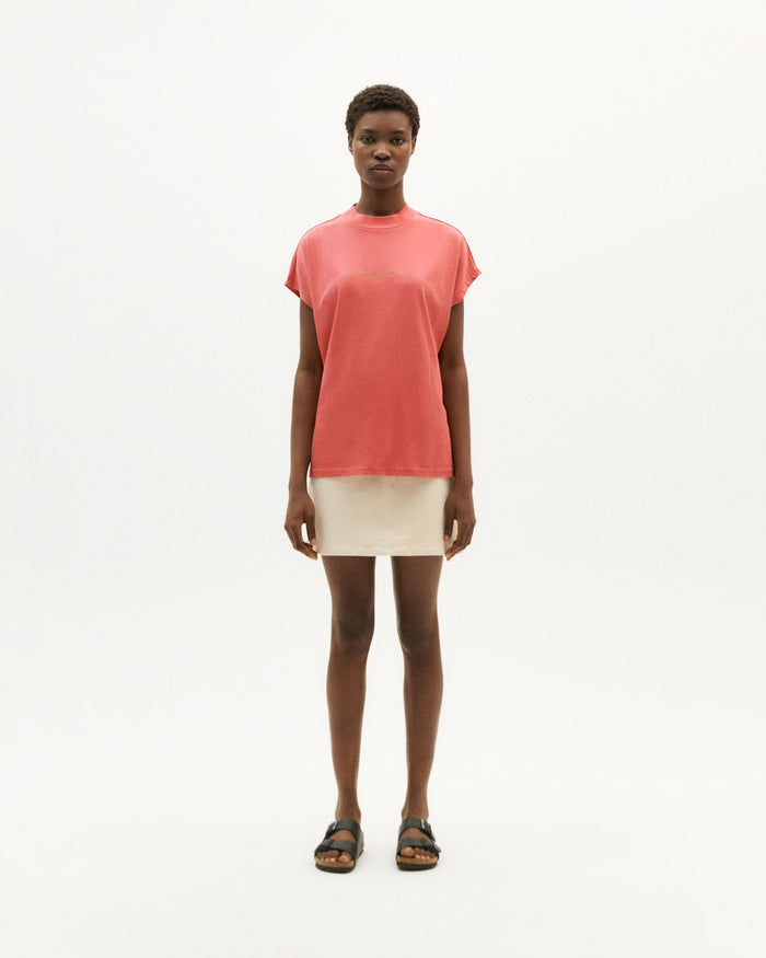 thinking mu Camiseta rosa Here comes the sun Tienda