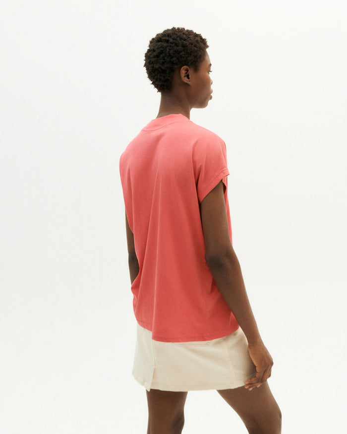 thinking mu Camiseta rosa Here comes the sun Tienda
