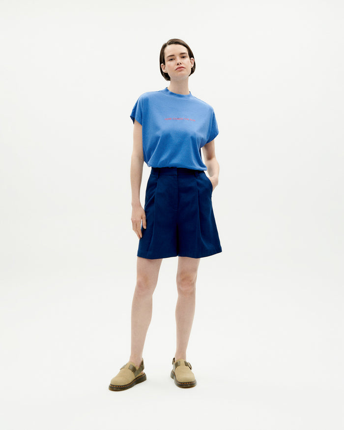 thinking mu Camiseta azul claro Here comes the sun Mejor oferta