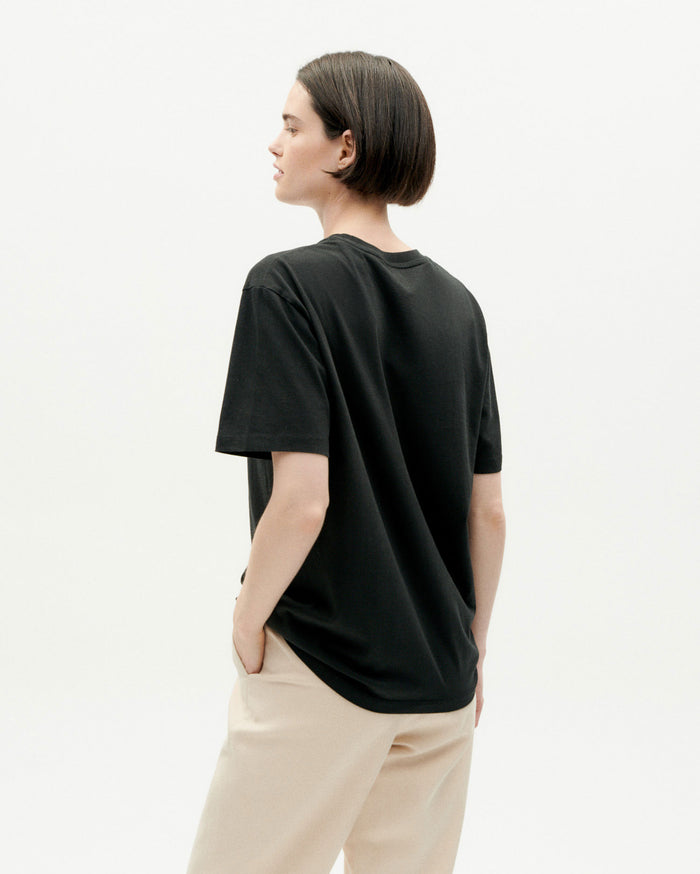 thinking mu Camiseta negra unisex Thinking Music Festival Rebajas online