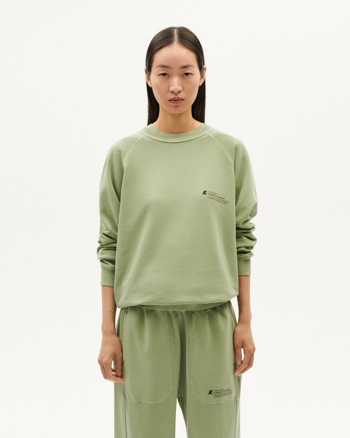 thinking mu Sudadera Acacia tinte natural unisex