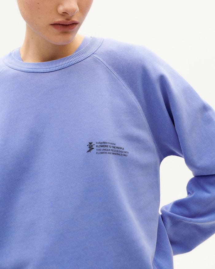 thinking mu Sudadera Violeta tinte natural unisex COMPRAR AHORA