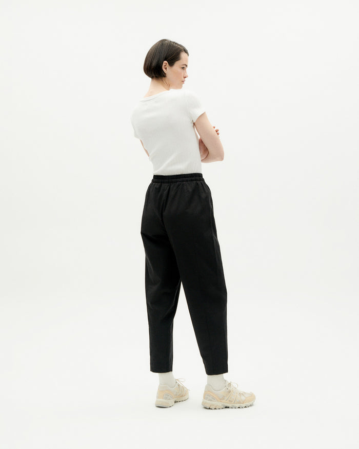thinking mu Pantalón negro Esther Tienda de fábrica