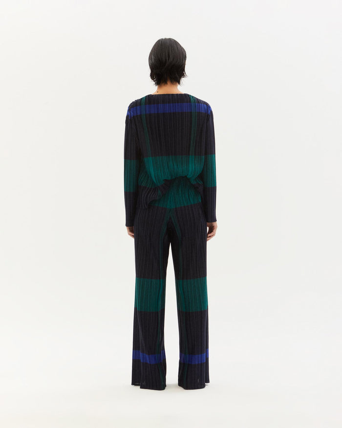 thinking mu Pantalón multicolor plisado Maro Oferta exclusiva