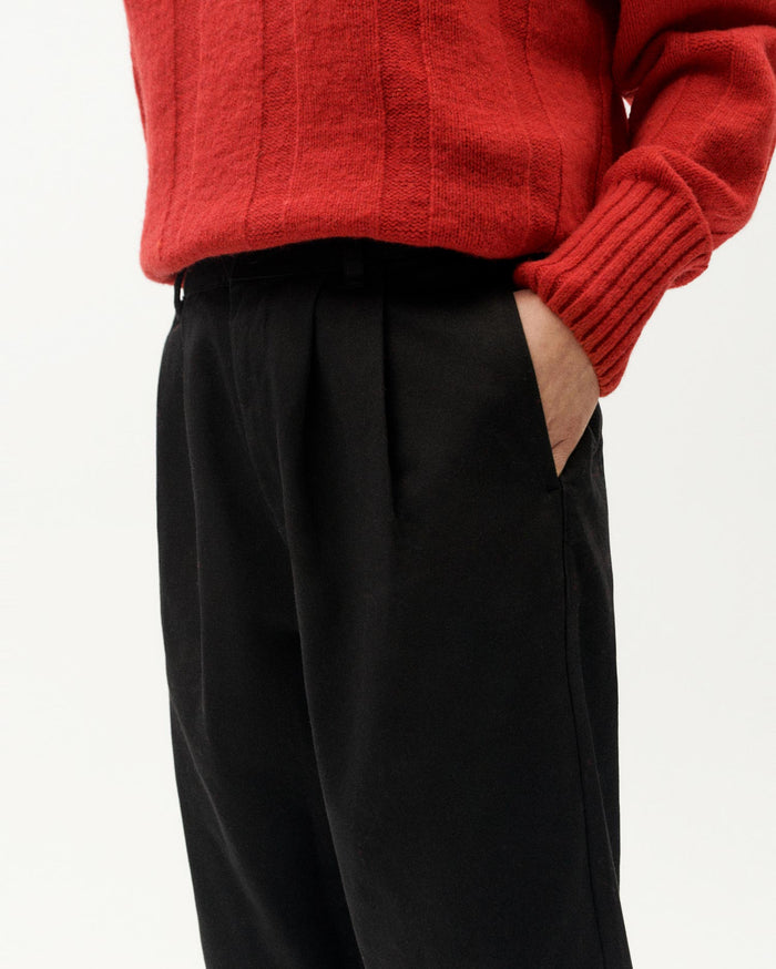 thinking mu Pantalón negro Rina Rebajas de fin de temporada