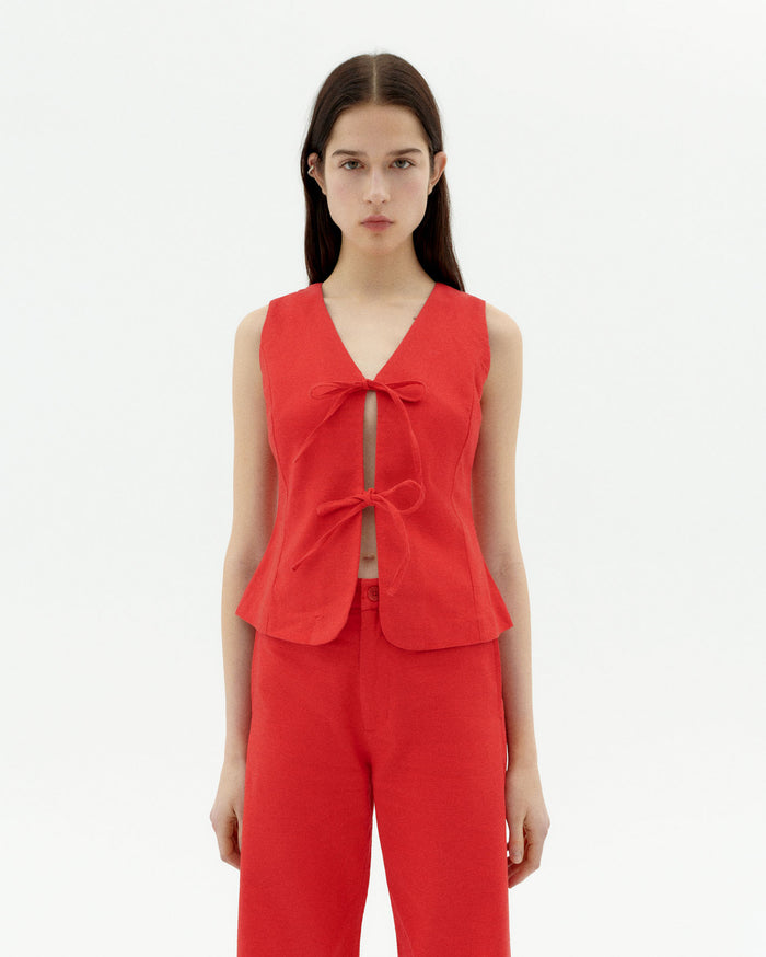 thinking mu Top rojo Elise