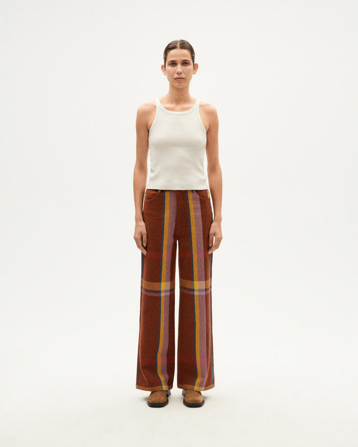 thinking mu Top blanco Harriet Rebajas baratas