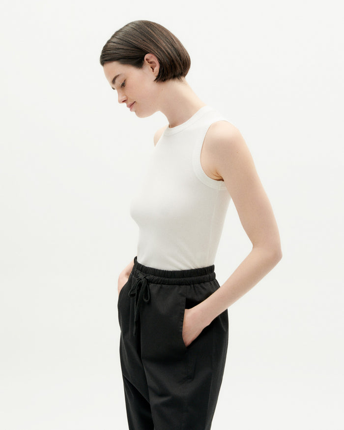 thinking mu Top blanco Juliette