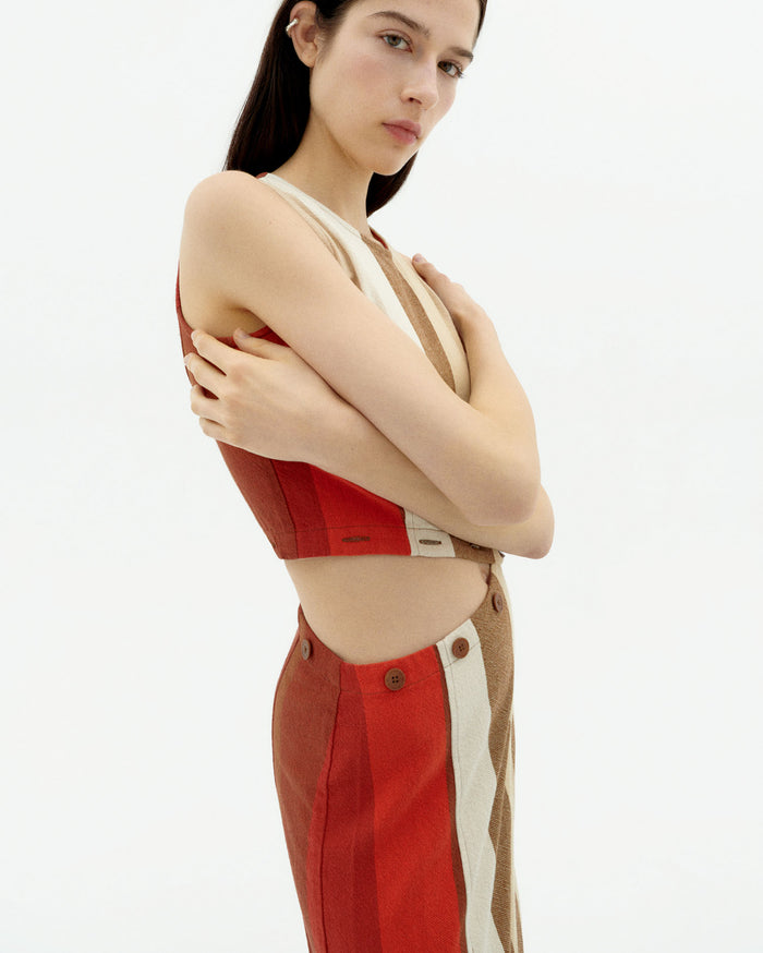 thinking mu Vestido sandfire multicolor Wila Rebajas online