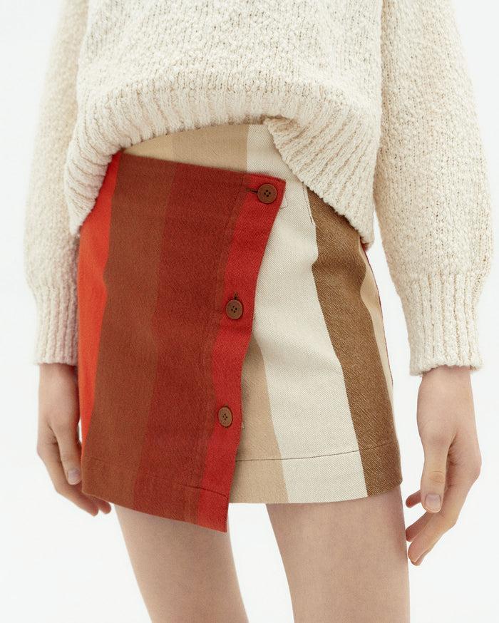 thinking mu Falda cruzada sandfire multicolor Iggy Rebajas top