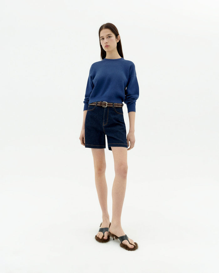 thinking mu Jersey azul punto Philis Oferta especial