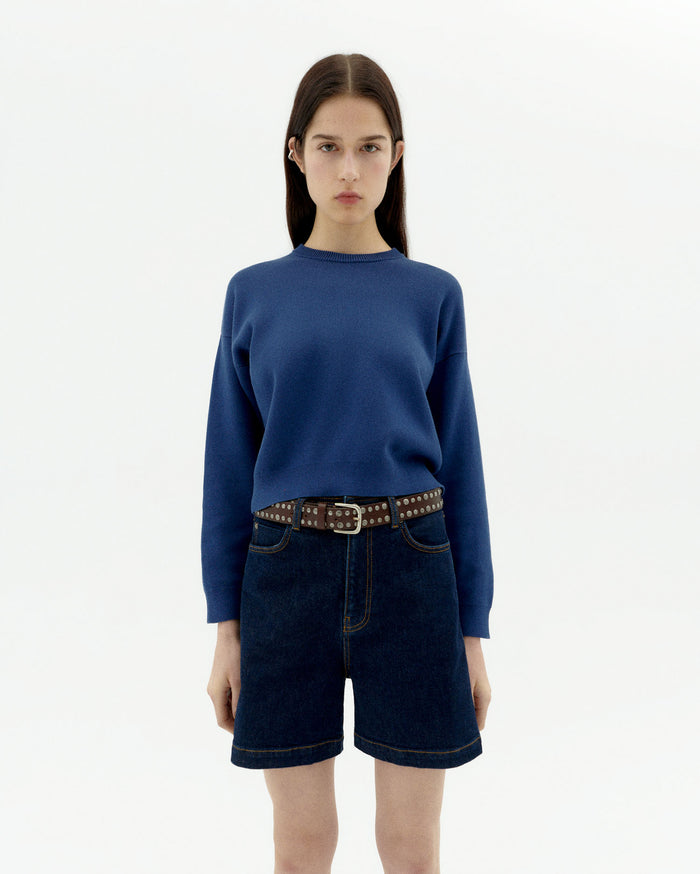 thinking mu Jersey azul punto Philis Oferta especial