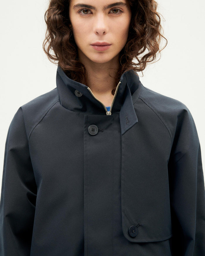 thinking mu Chaqueta navy oscuro Riley unisex Últimos 2 días