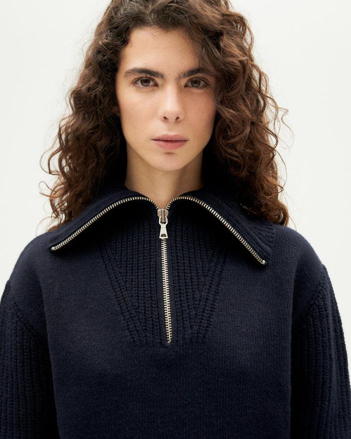 thinking mu Jersey azul lana Tanit Precios de Black Friday