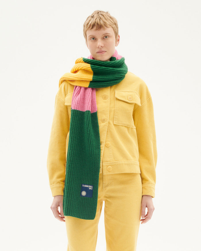 thinking mu Bufanda multicolor lana Art Ghede