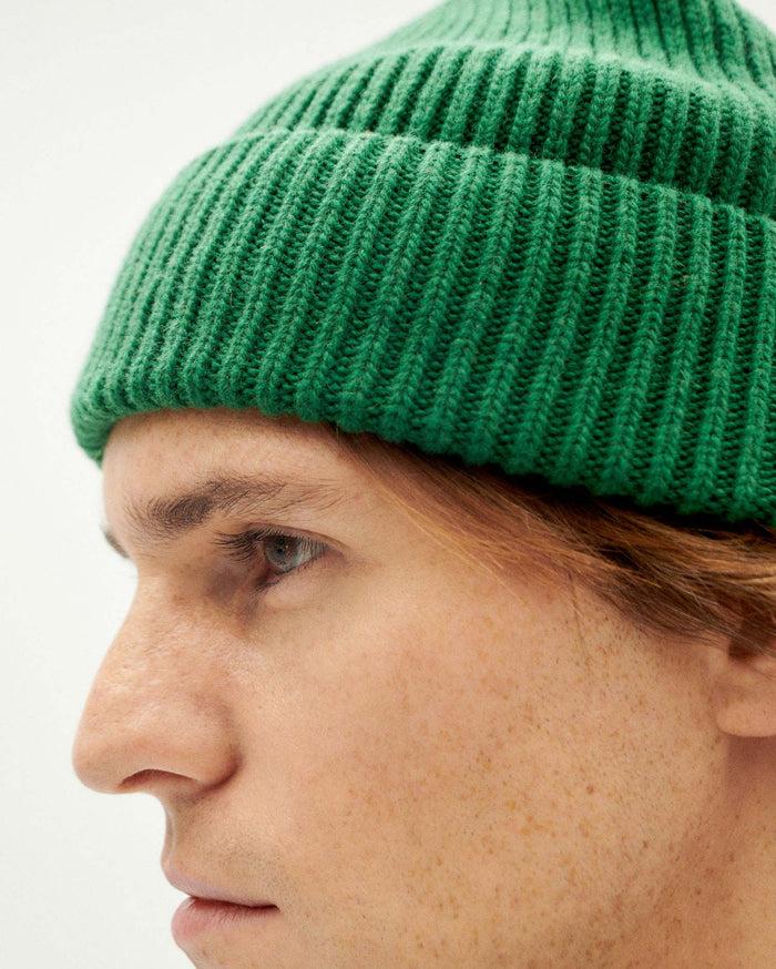 thinking mu Gorro verde lana Amor Oferta especial
