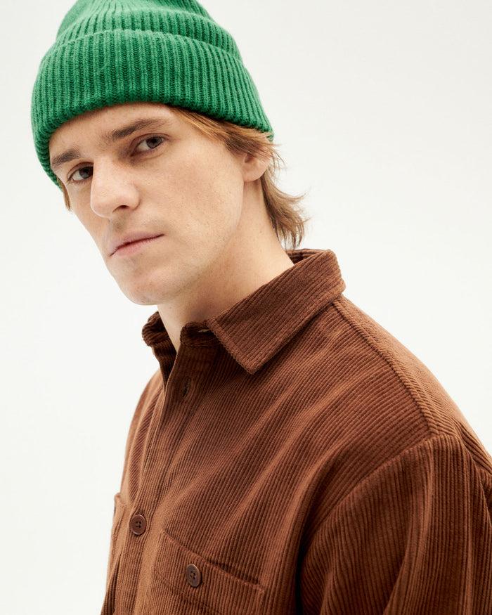 thinking mu Gorro verde lana Amor Oferta especial