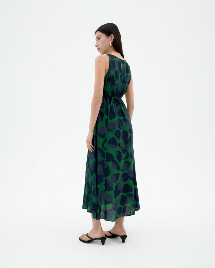 thinking mu Vestido verde leaf Kin ÚLTIMAS EDICIONES