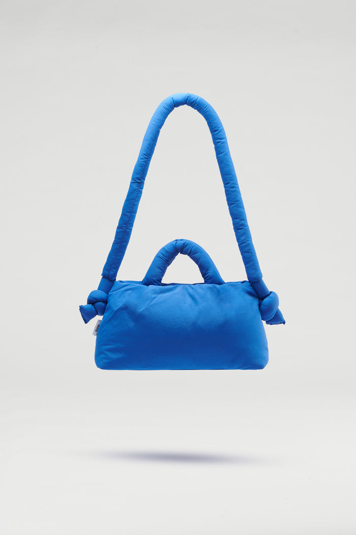 thinking mu Cobalt Blue Miniona soft bag