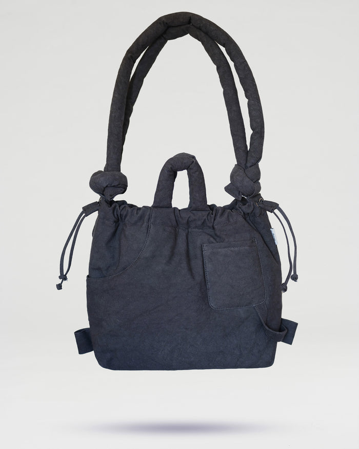 thinking mu Black Ona Washed bag