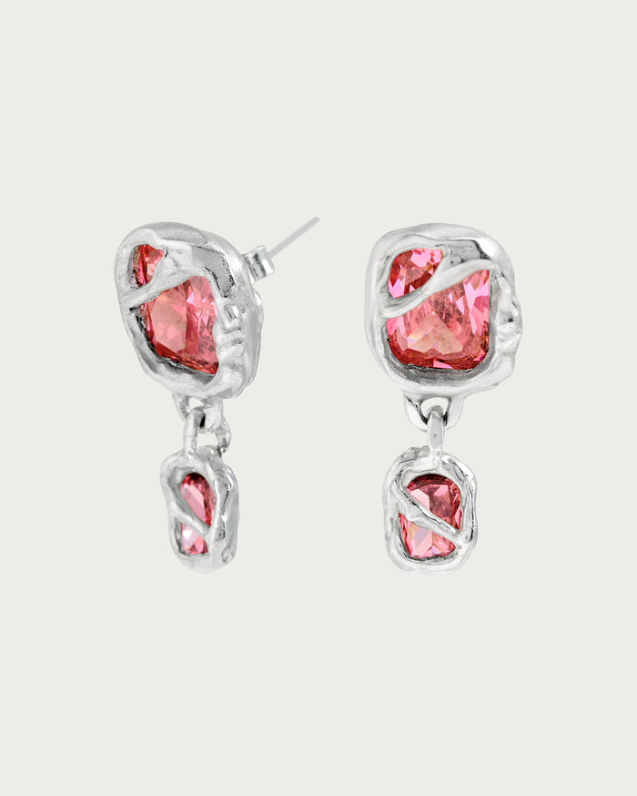 thinking mu Pendientes plata Pressure