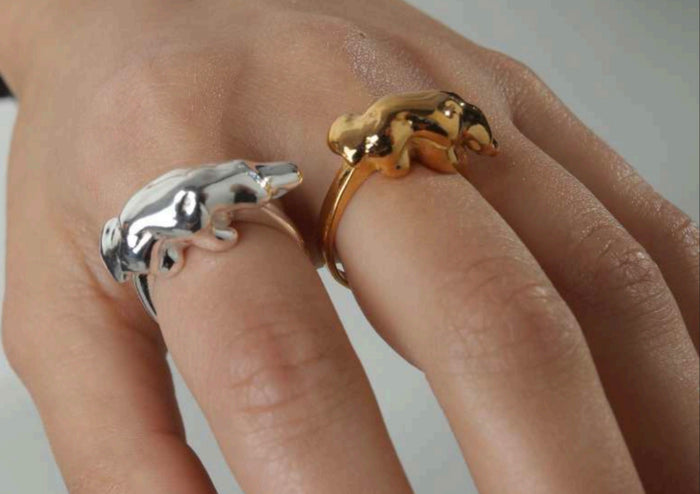 thinking mu Anillo plata K2O
