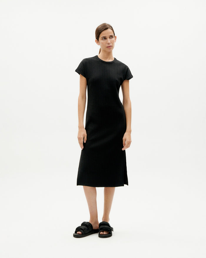 thinking mu Vestido negro trash Cherry Grandes ahorros